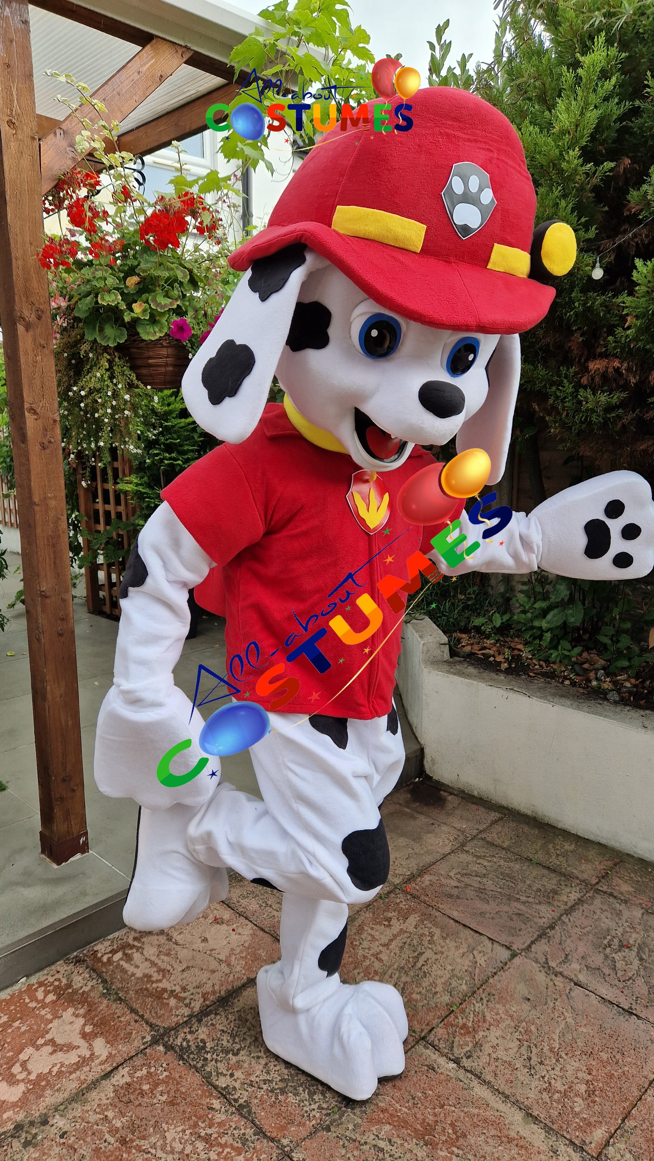 Marshall de la Patrulla Canina con patas negras