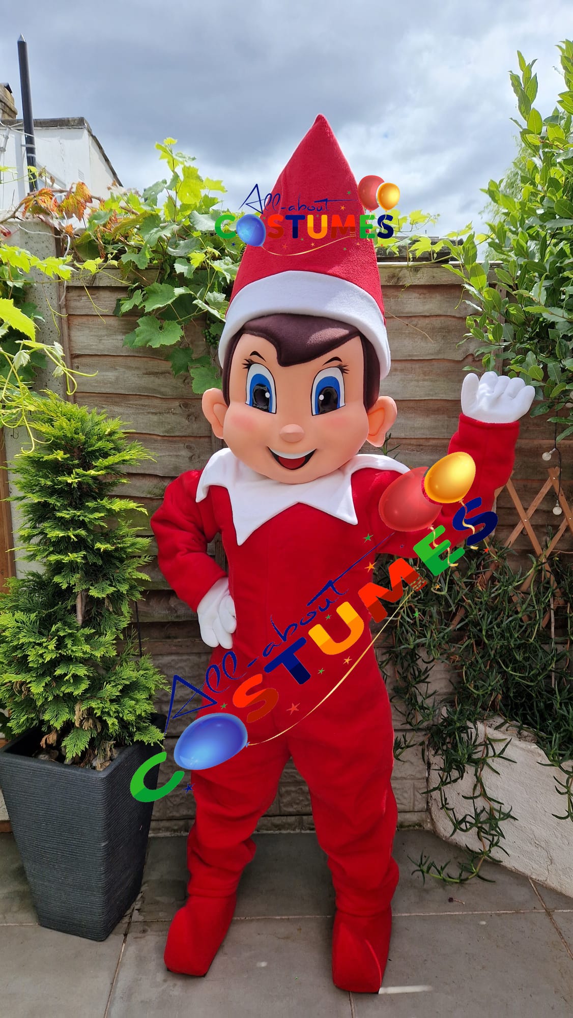 Elf on the Shelf Red Suit Christmas