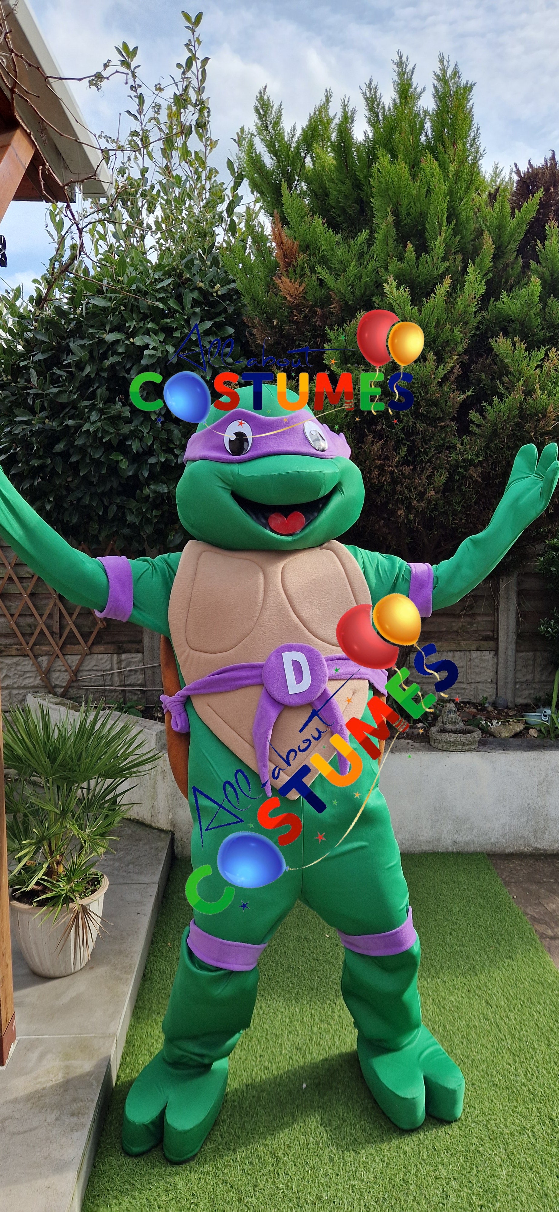 NINJA TURTLES Donatello Purple TEENAGE MUTANT