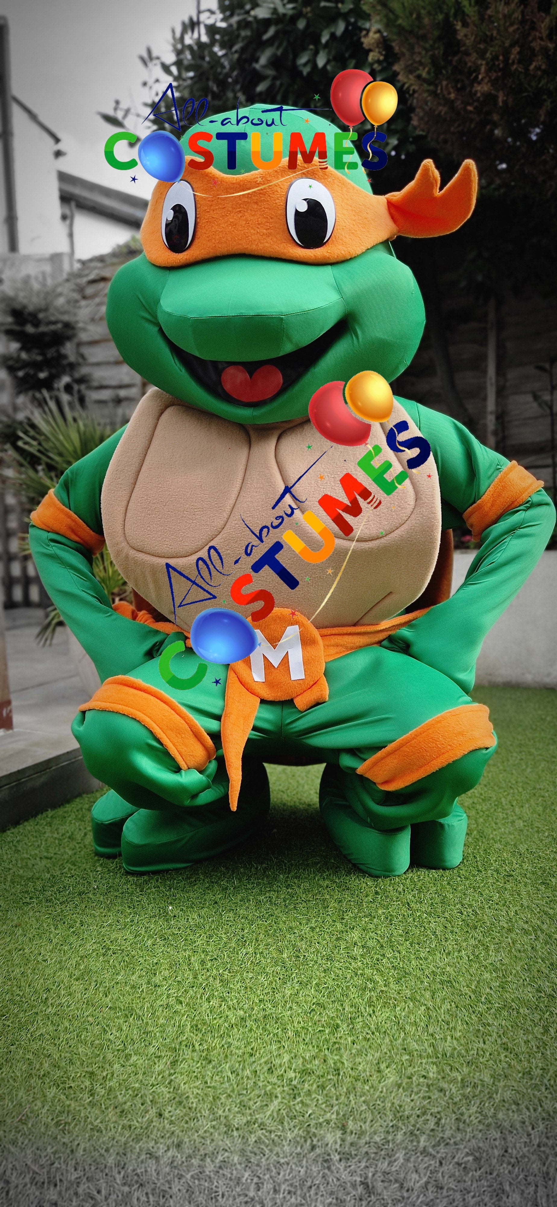 NINJA TURTLES Michelangelo Orange TEENAGE MUTANT