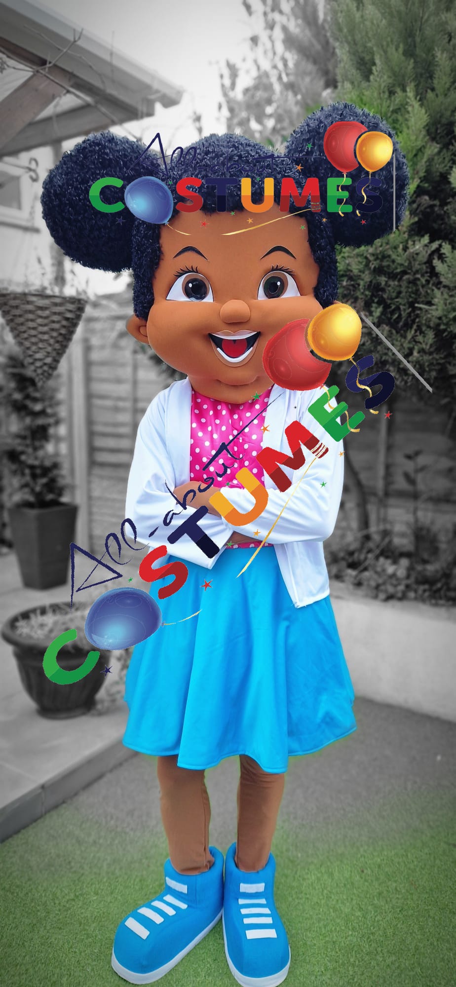 Vestido azul de Gracie's Corner