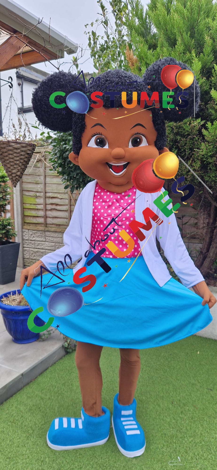 Vestido azul de Gracie's Corner