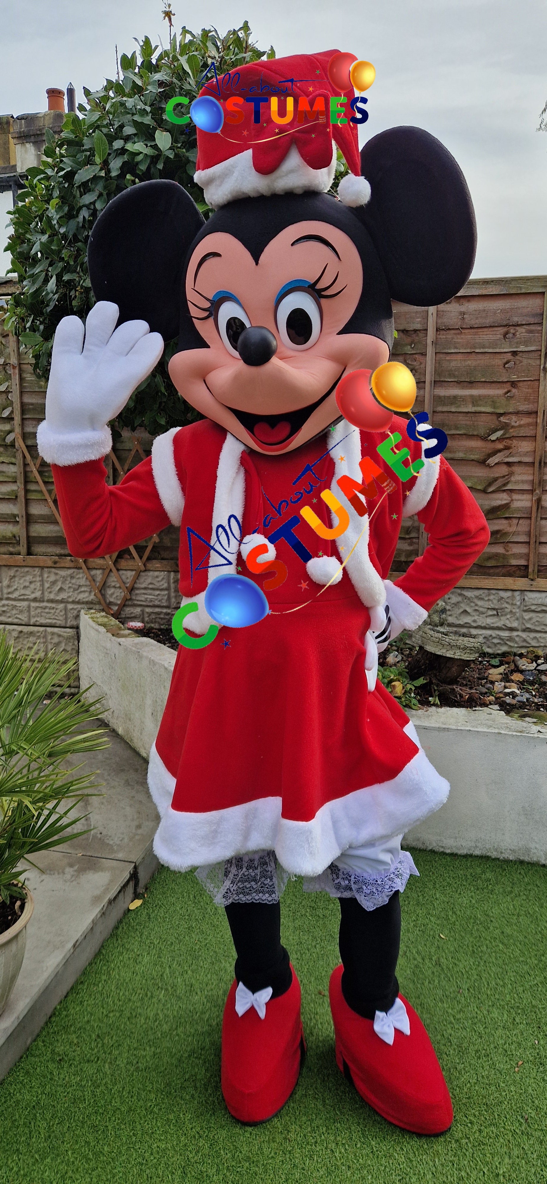 Christmas Minnie Mouse Special Edition Costume Rental Christmas Minnie Mouse Special Edition Costume Rental