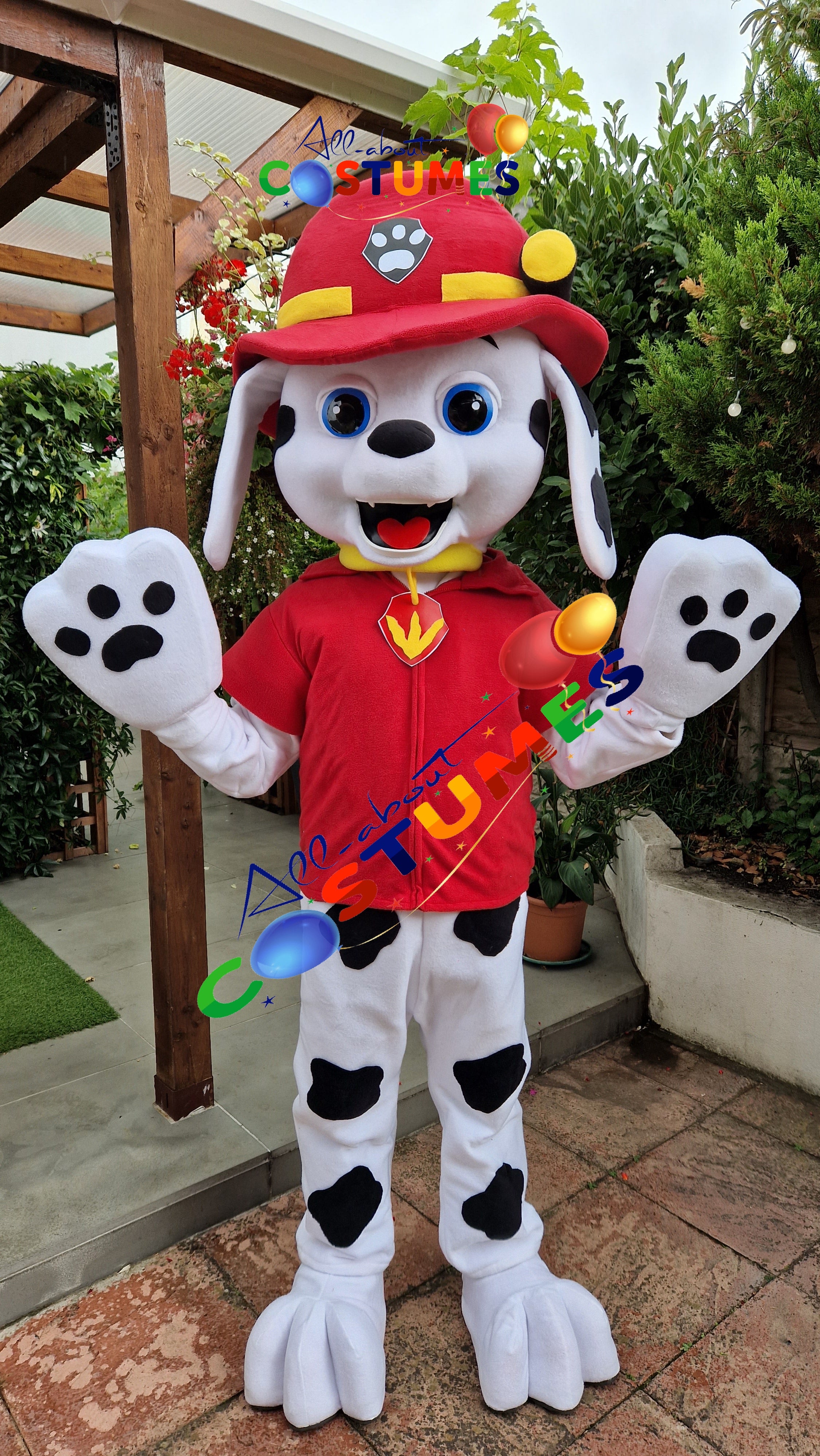 Marshall de la Patrulla Canina con patas negras