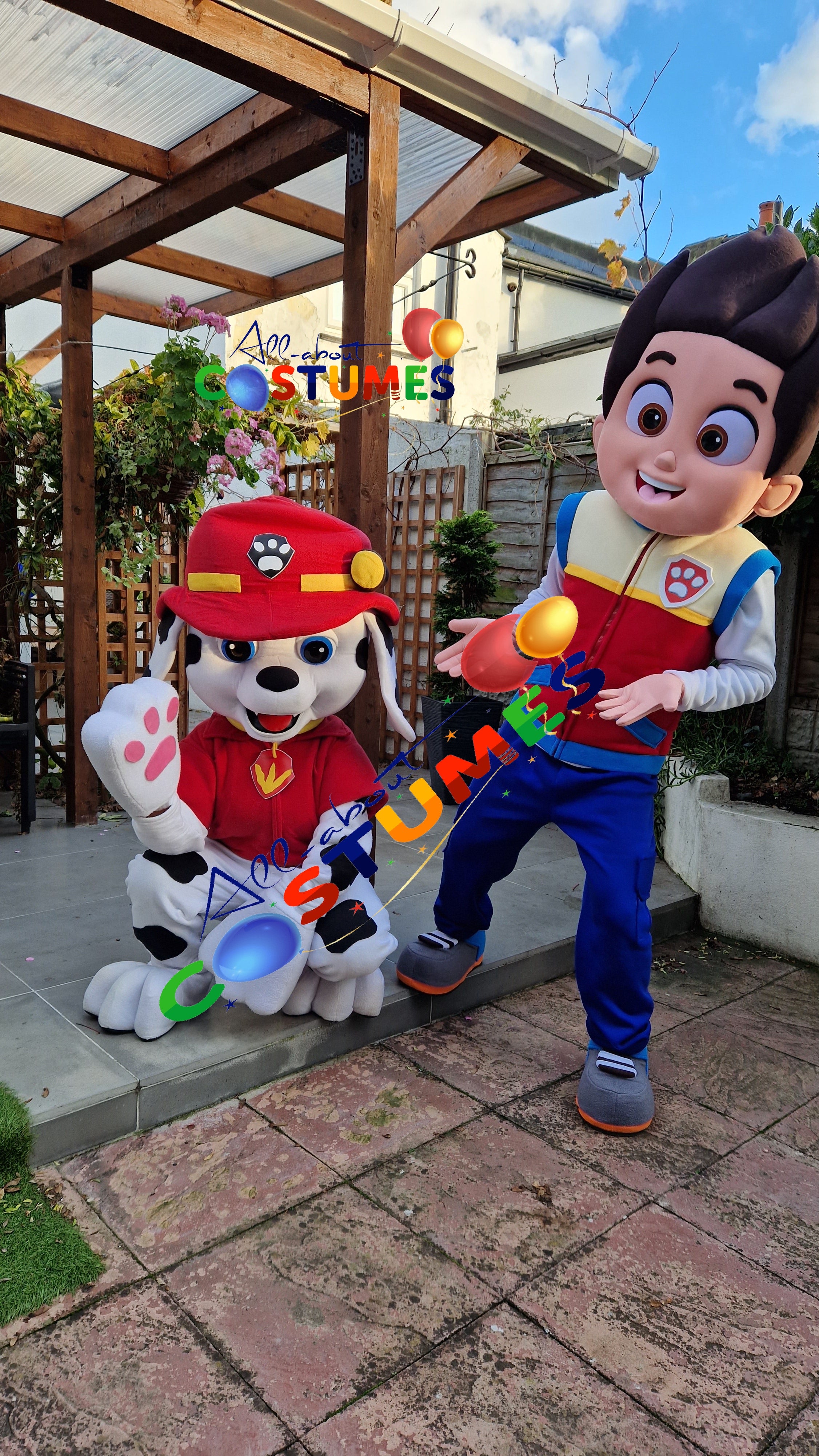 Rescue Puppy & Team Leader Costume Hire