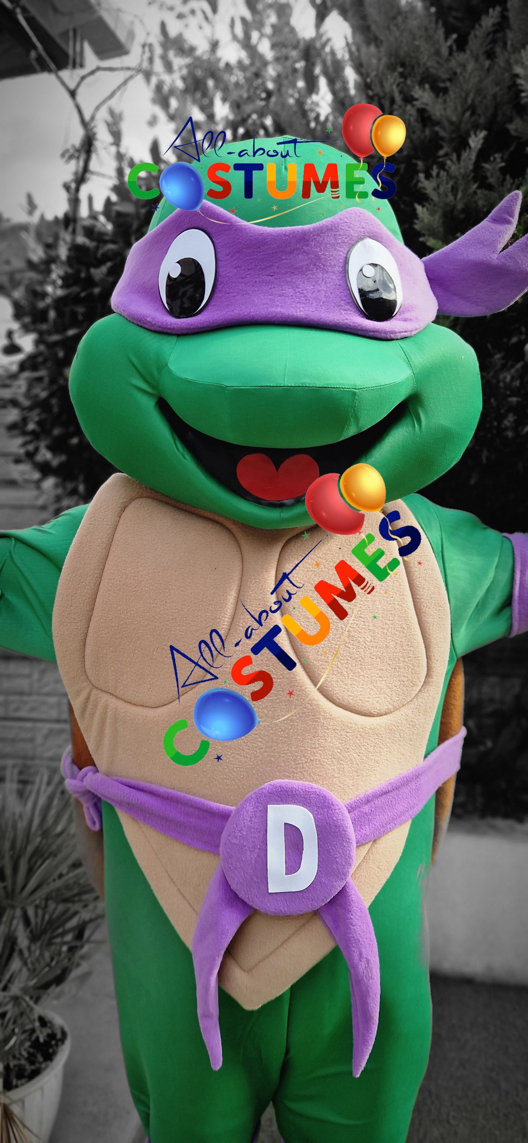 NINJA TURTLES Donatello Purple TEENAGE MUTANT