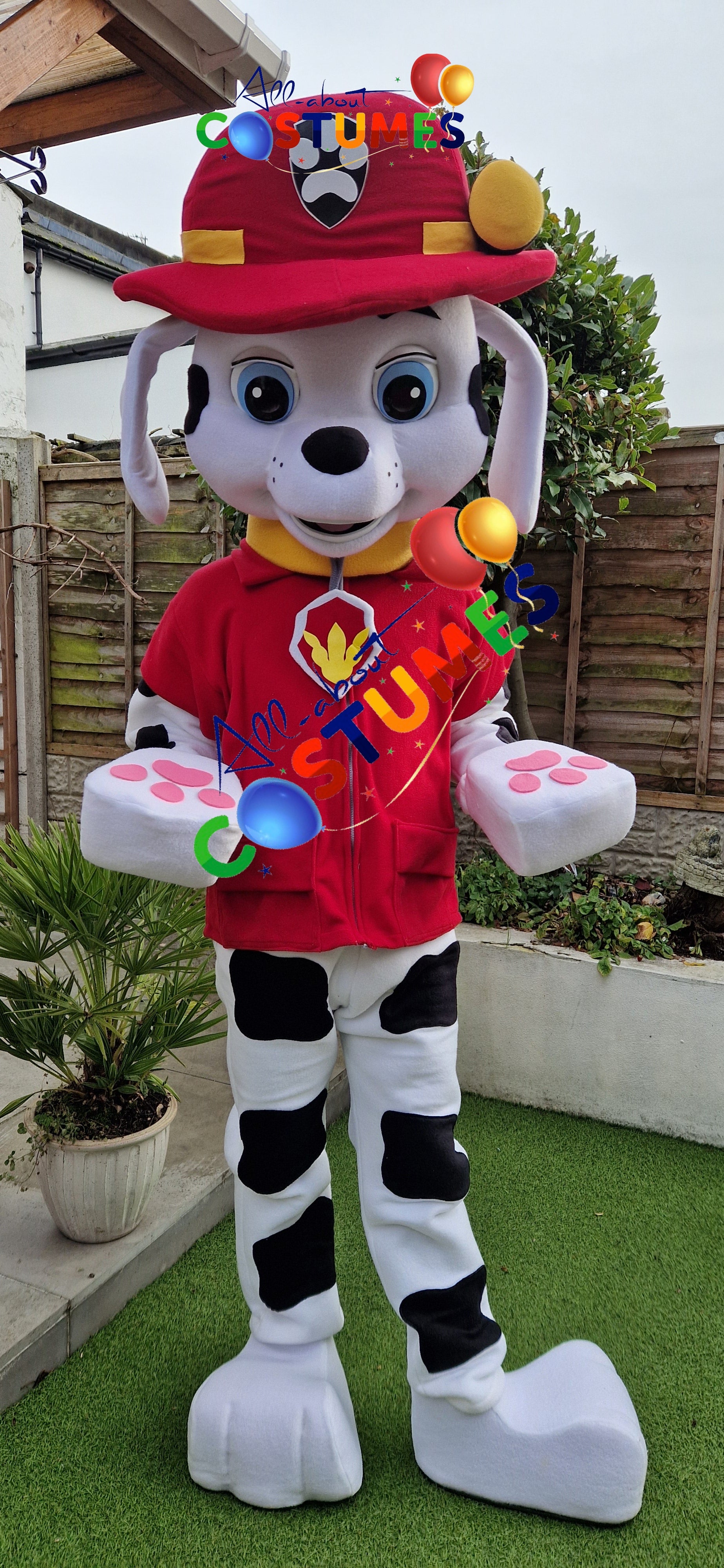 Rescue Dog Dress-Up Outfit Pink Paws