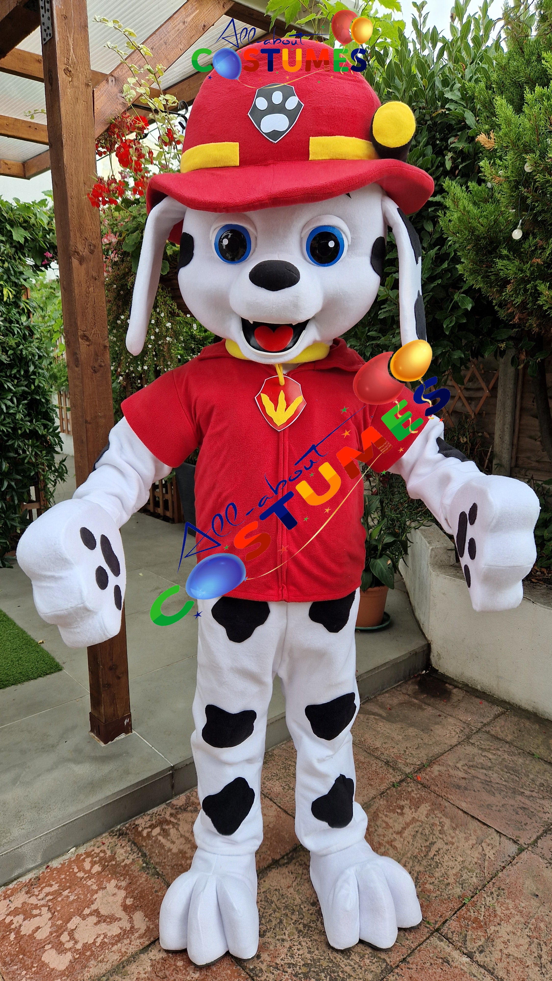 Marshall de la Patrulla Canina con patas negras