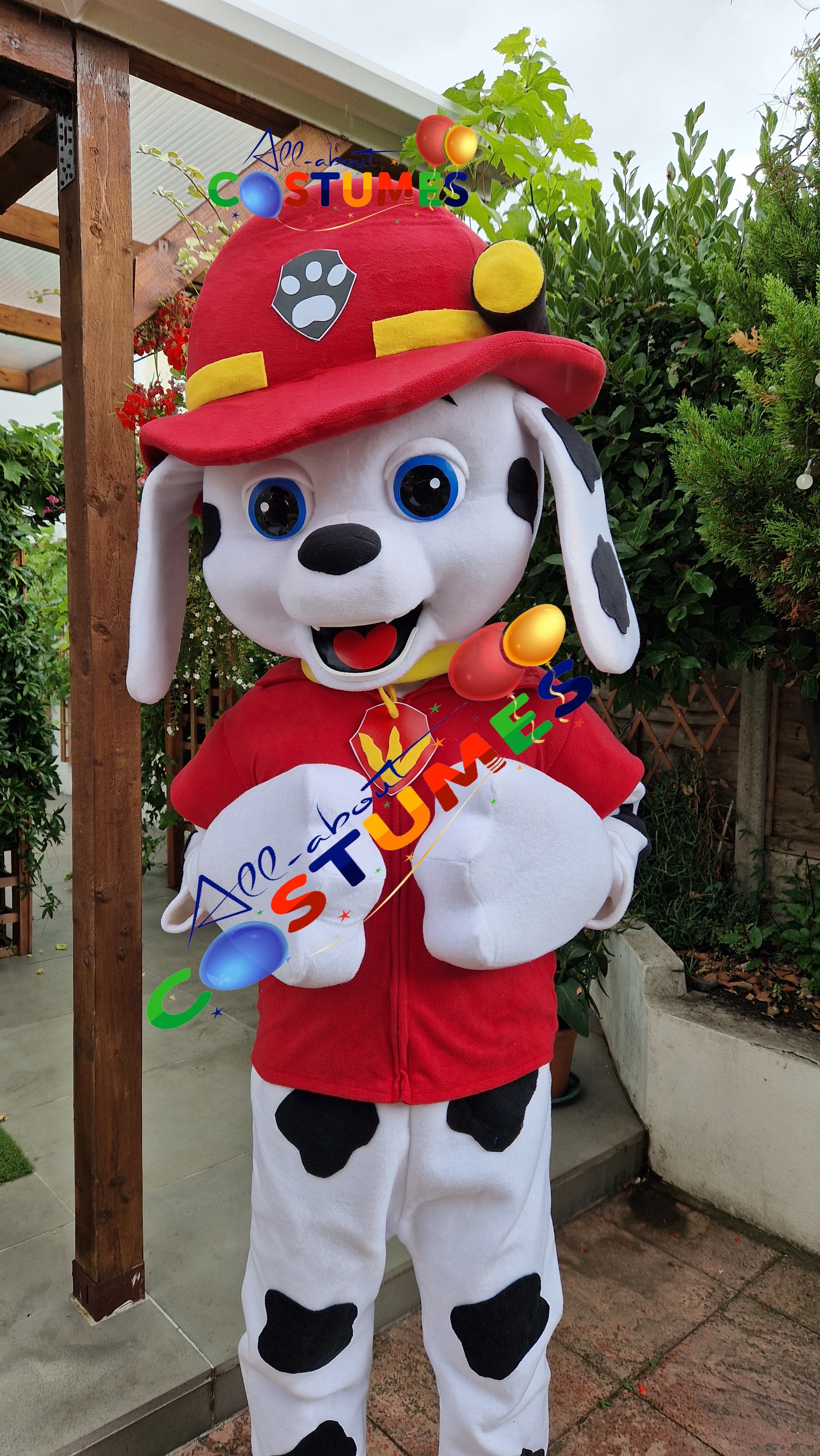 Marshall de la Patrulla Canina con patas negras