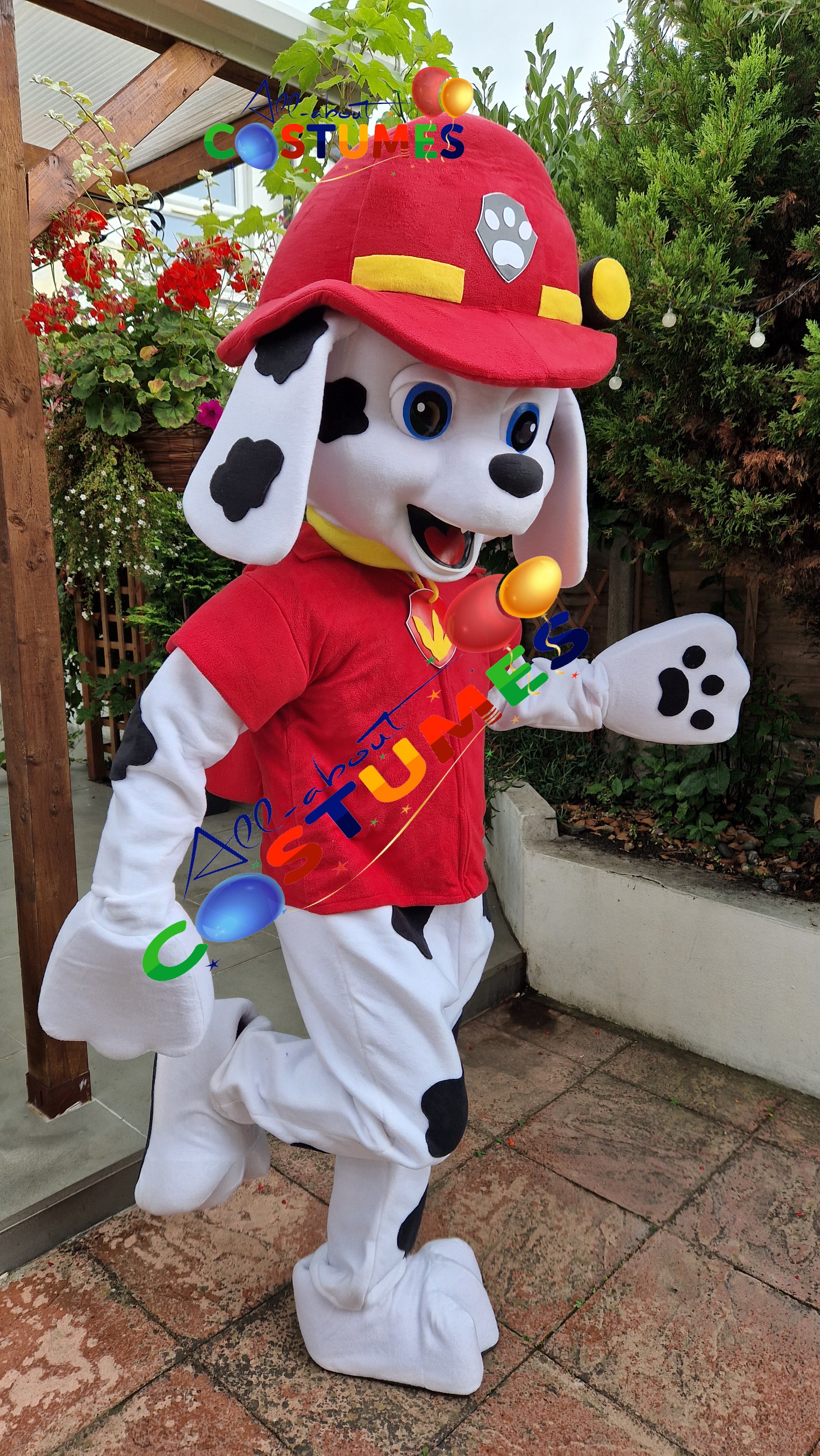 Marshall de la Patrulla Canina con patas negras