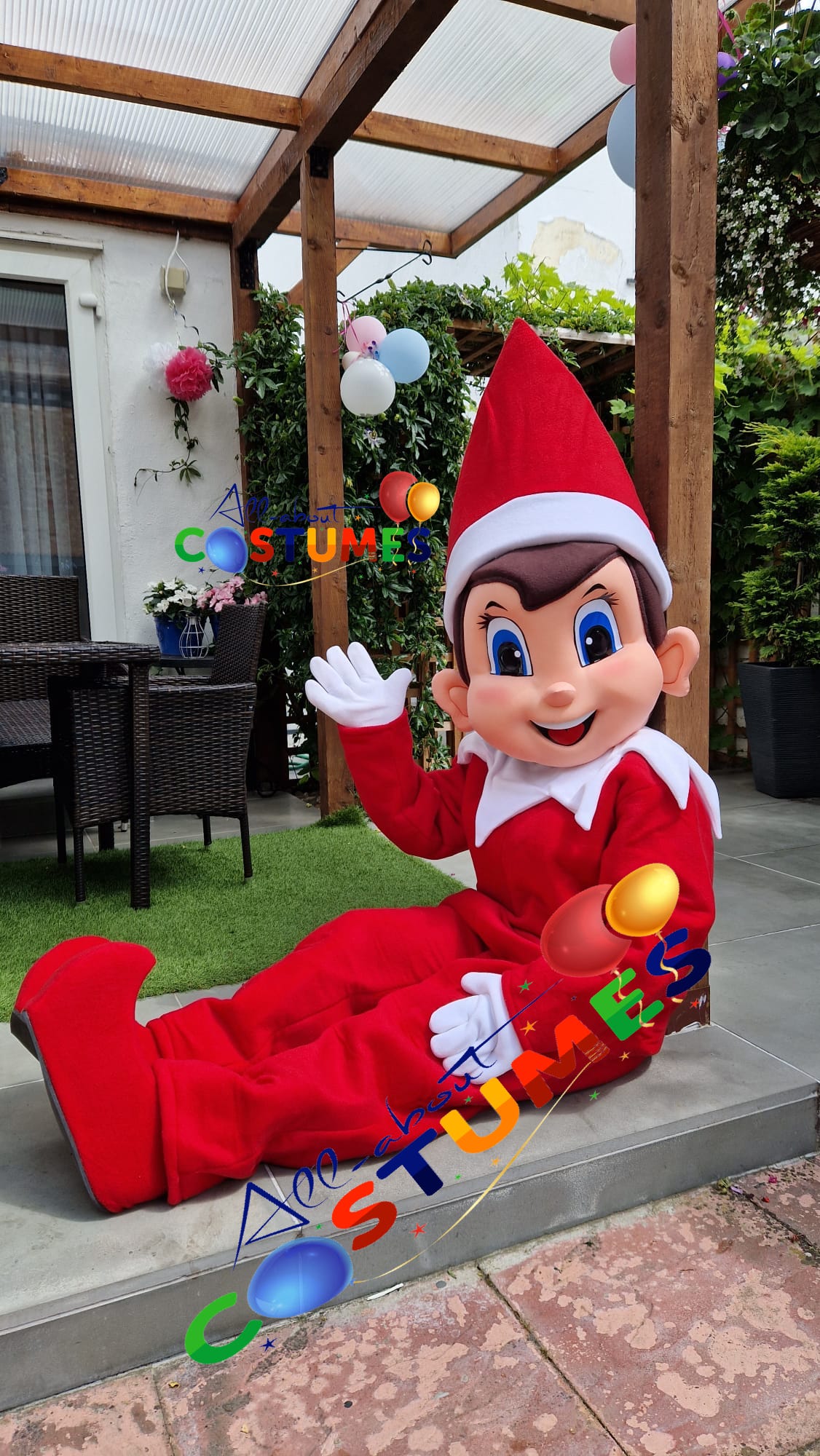 Elf on the Shelf Red Suit Christmas