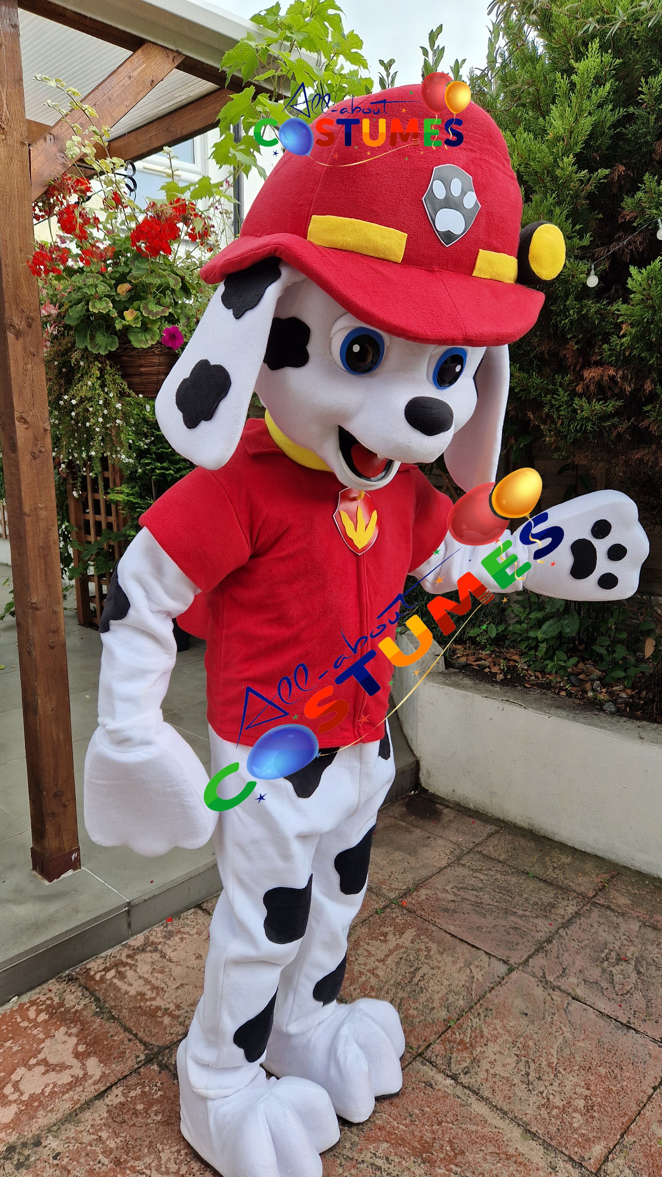 Marshall de la Patrulla Canina con patas negras