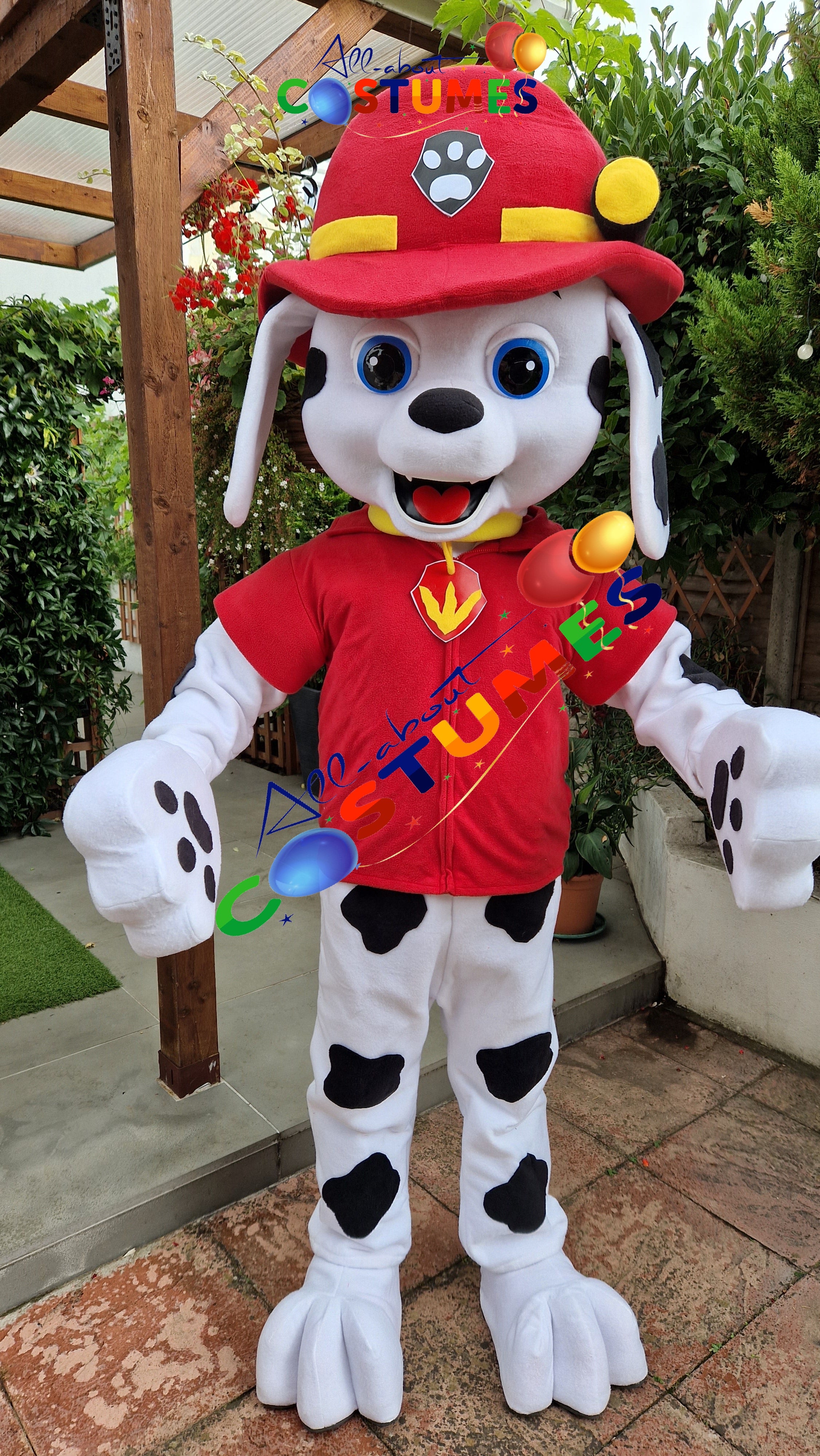 Marshall de la Patrulla Canina con patas negras