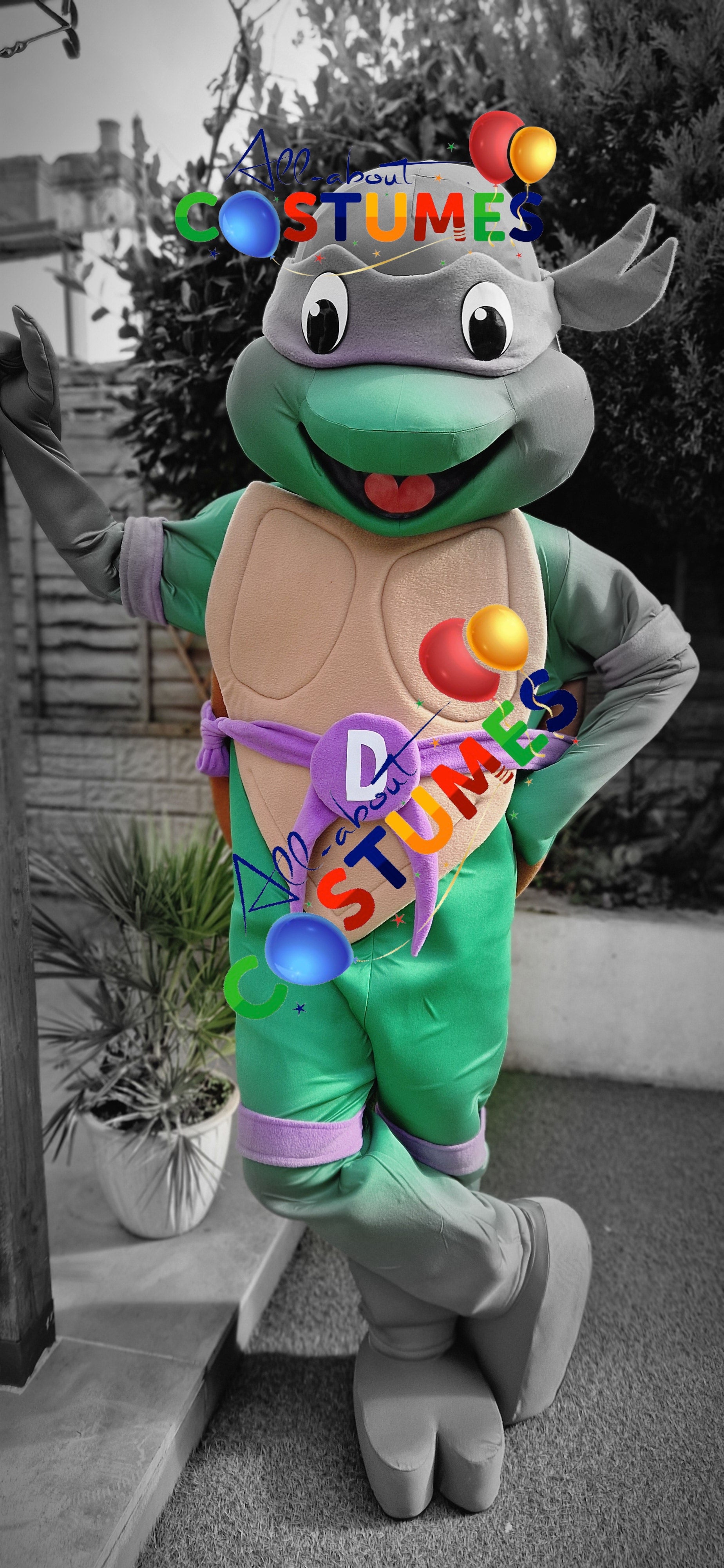 NINJA TURTLES Donatello Purple TEENAGE MUTANT