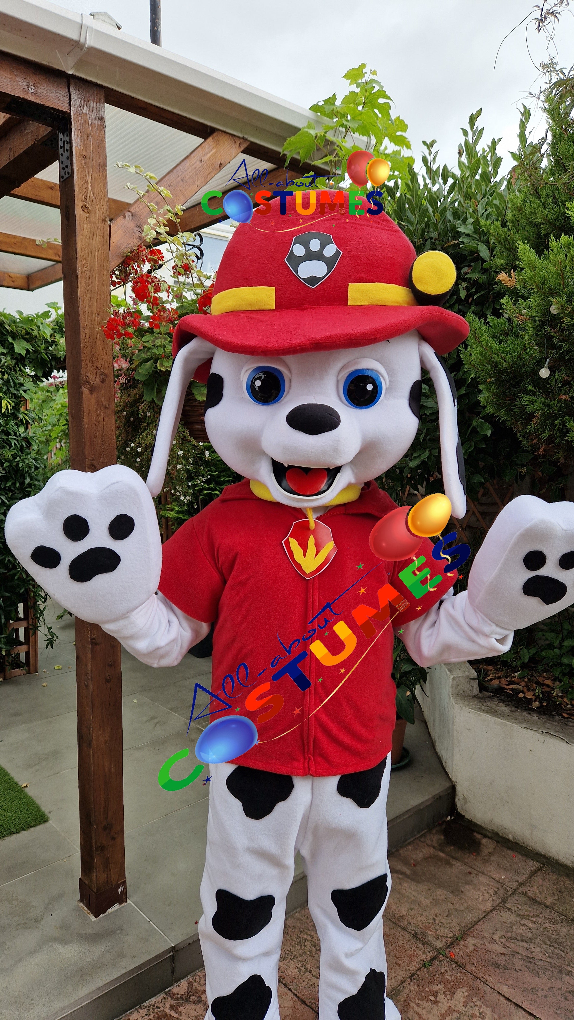 Marshall de la Patrulla Canina con patas negras