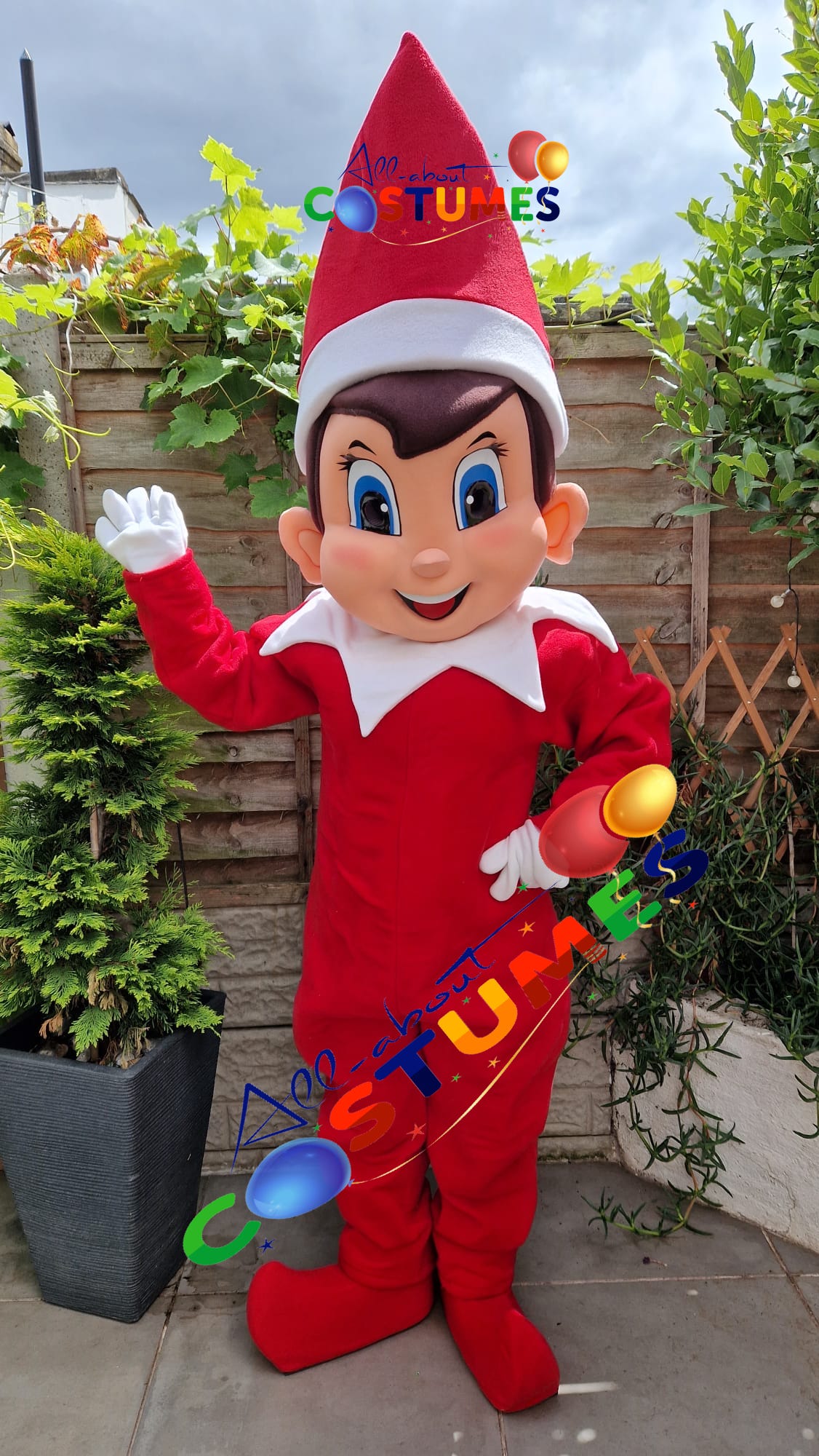 Elf on the Shelf Red Suit Christmas