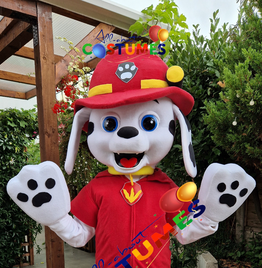 Marshall de la Patrulla Canina con patas negras