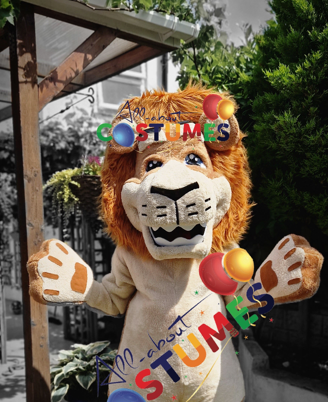 Disfraz de león de safari