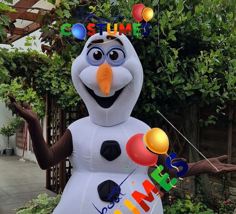 Muñeco de nieve Olaf congelado