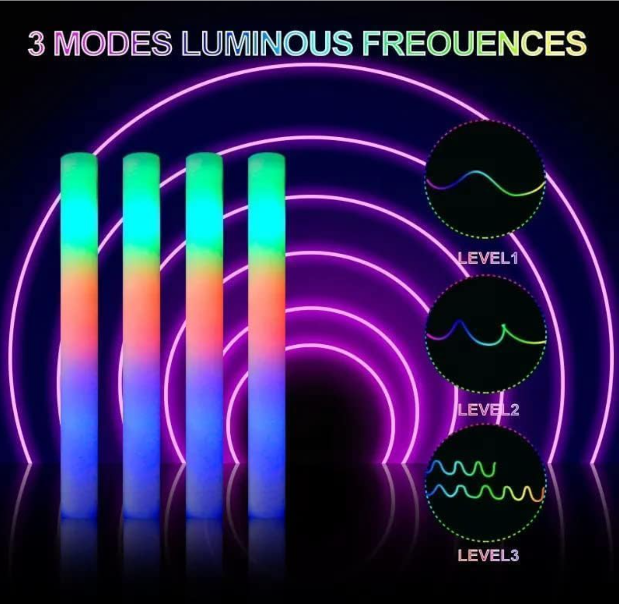 LED Glow Sticks for Parties (Buy & Keep)