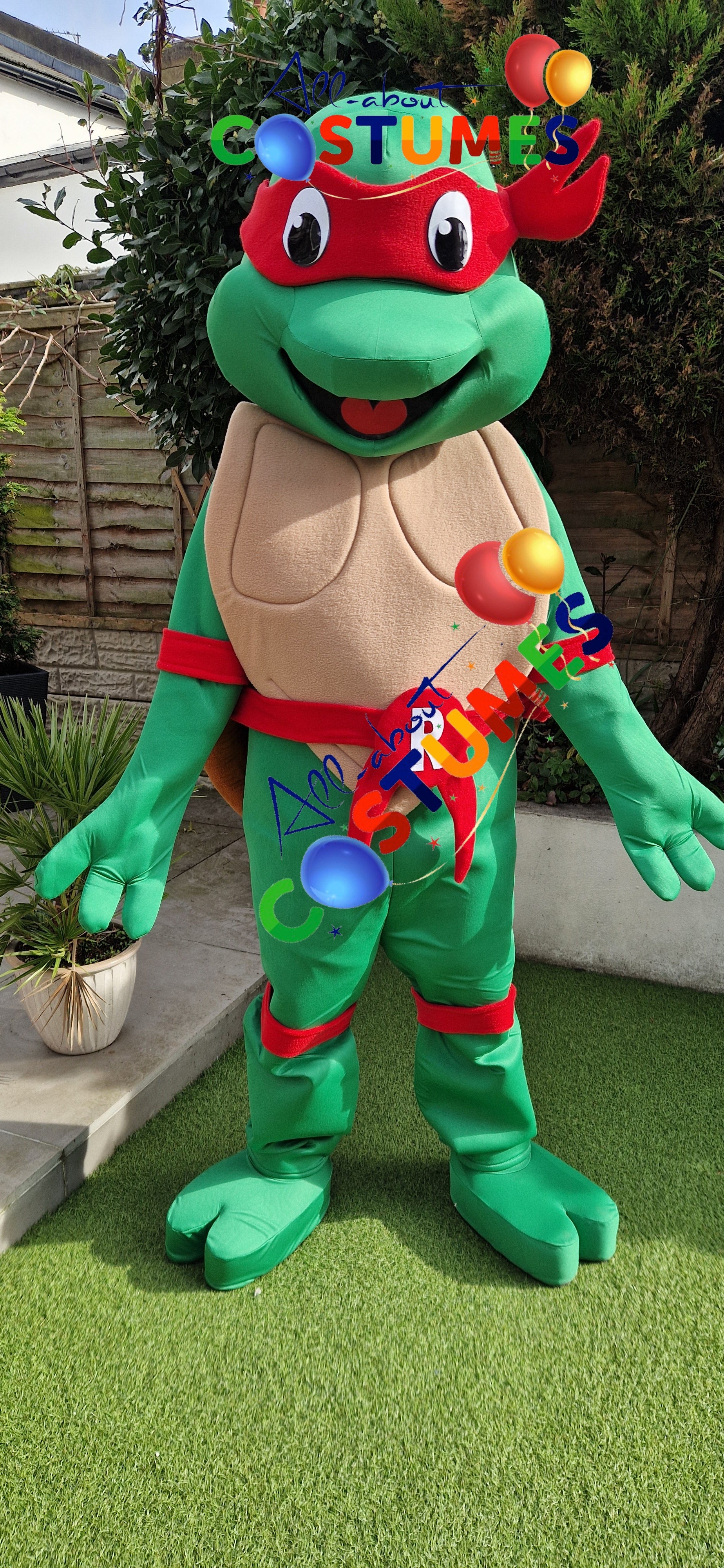 NINJA TURTLES Raphael Red TEENAGE MUTANT