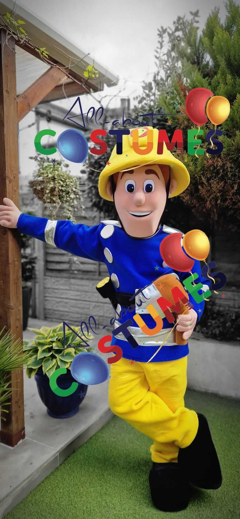 Fireman Sam Costume Hire - Affordable & Fun – All About Costumes