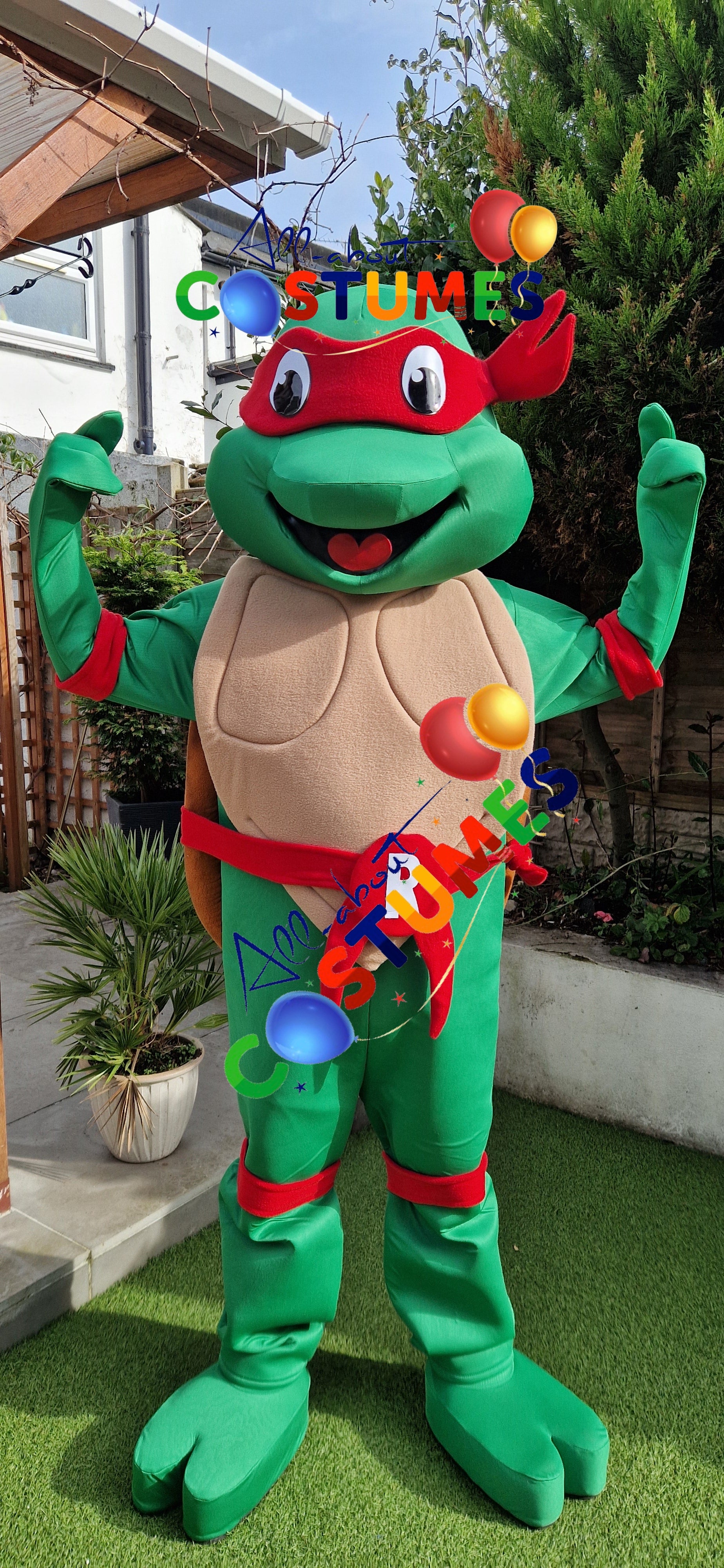 NINJA TURTLES Raphael Red TEENAGE MUTANT