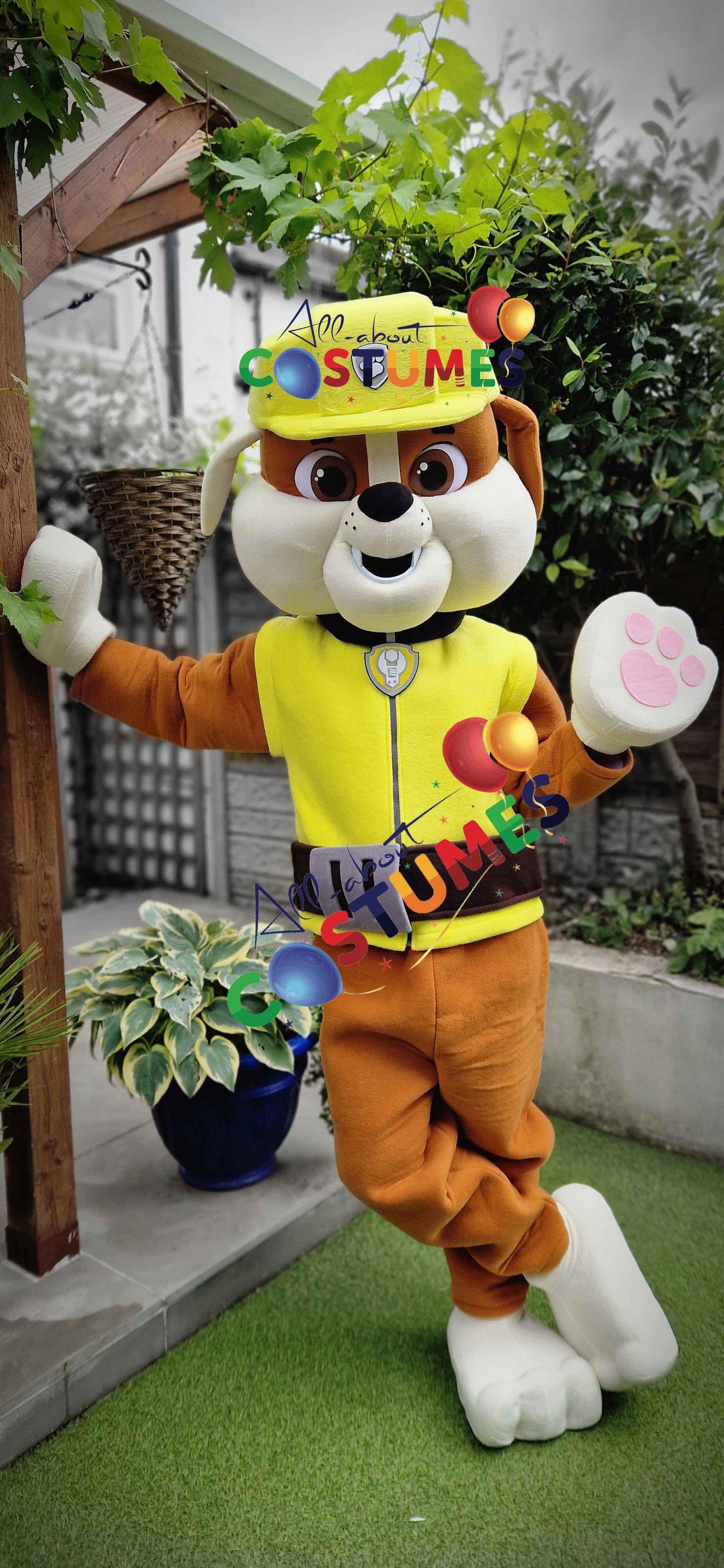 Yellow Builder Pup Costume