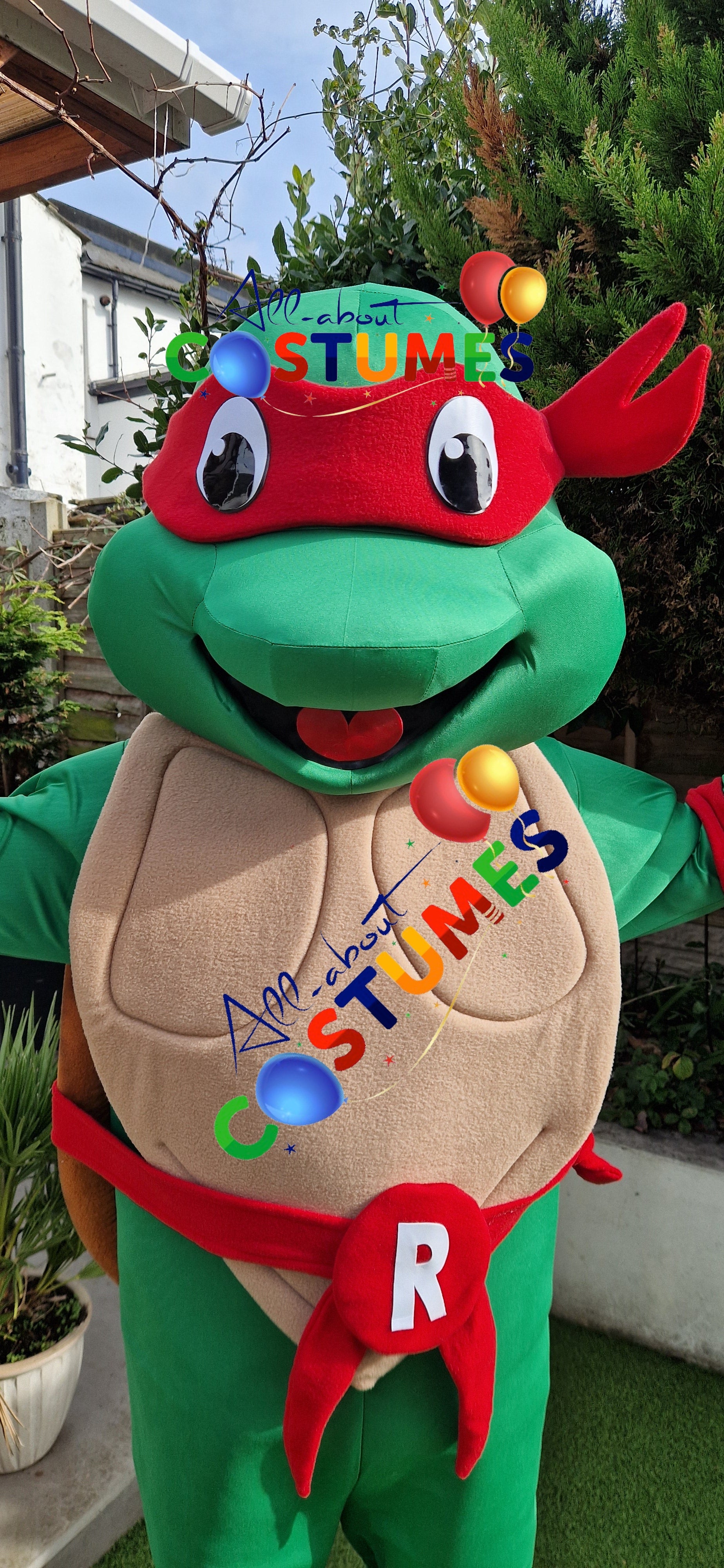 NINJA TURTLES Raphael Red TEENAGE MUTANT
