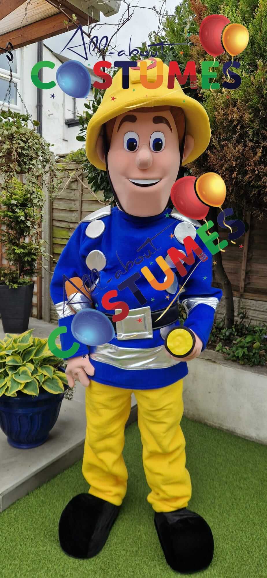 Fireman sam costume hotsell