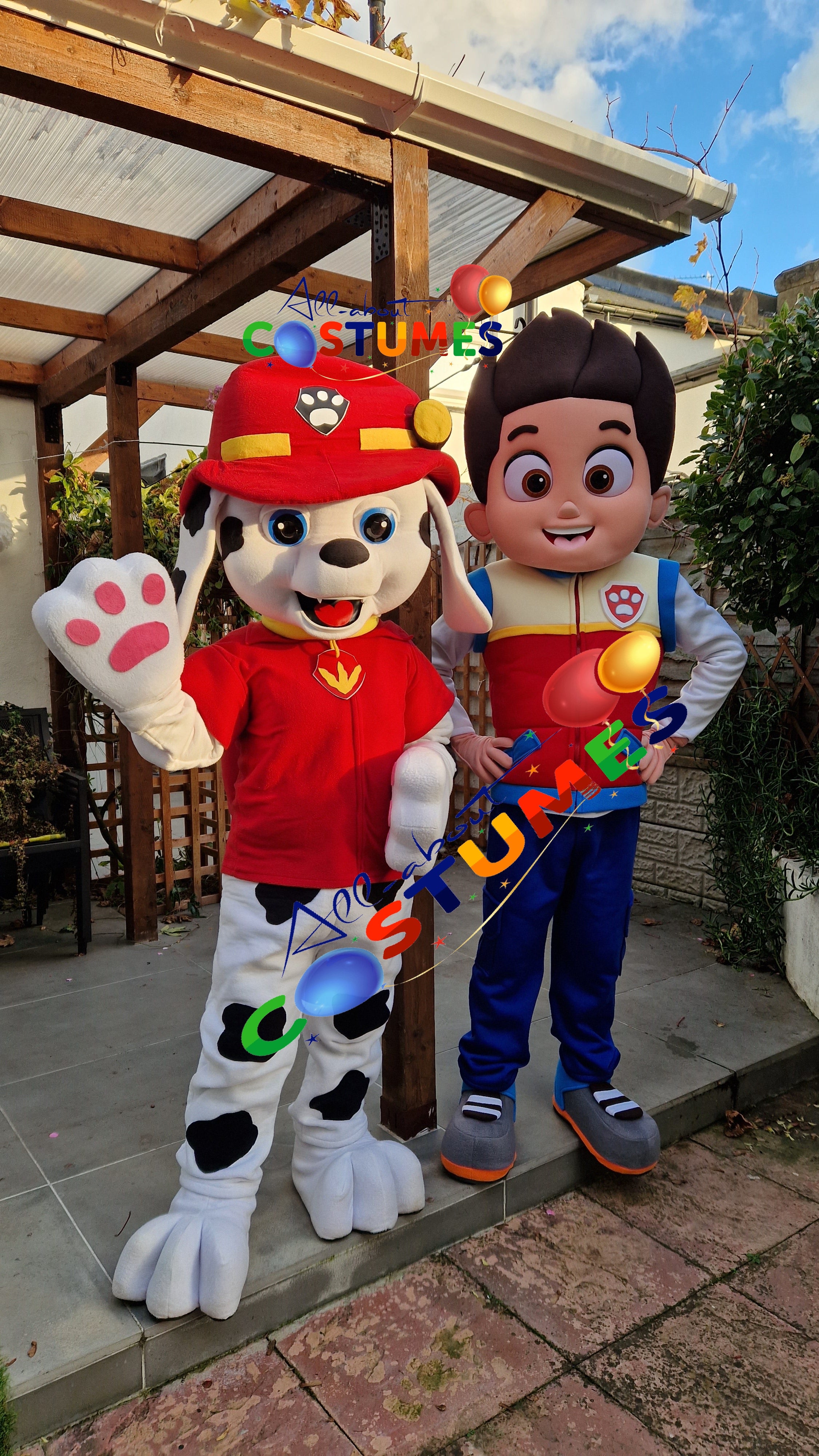 Rescue Puppy & Team Leader Costume Hire