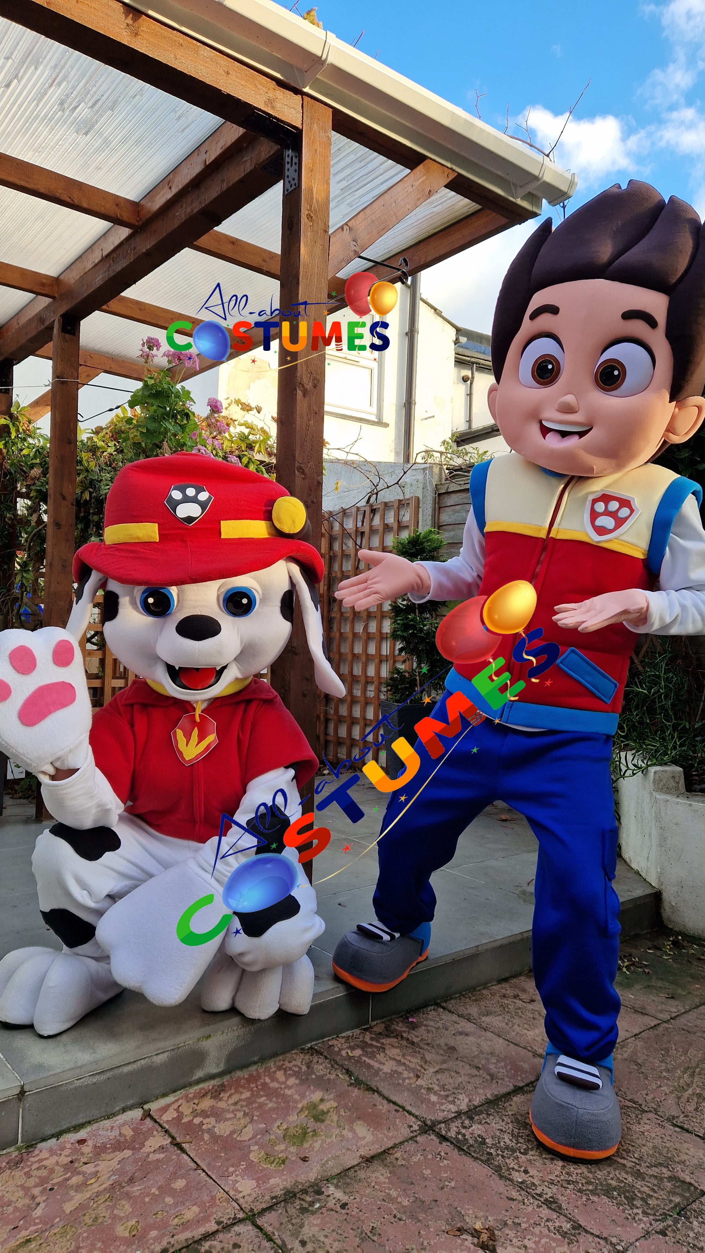 Paw Patrol Ryder & Marshall