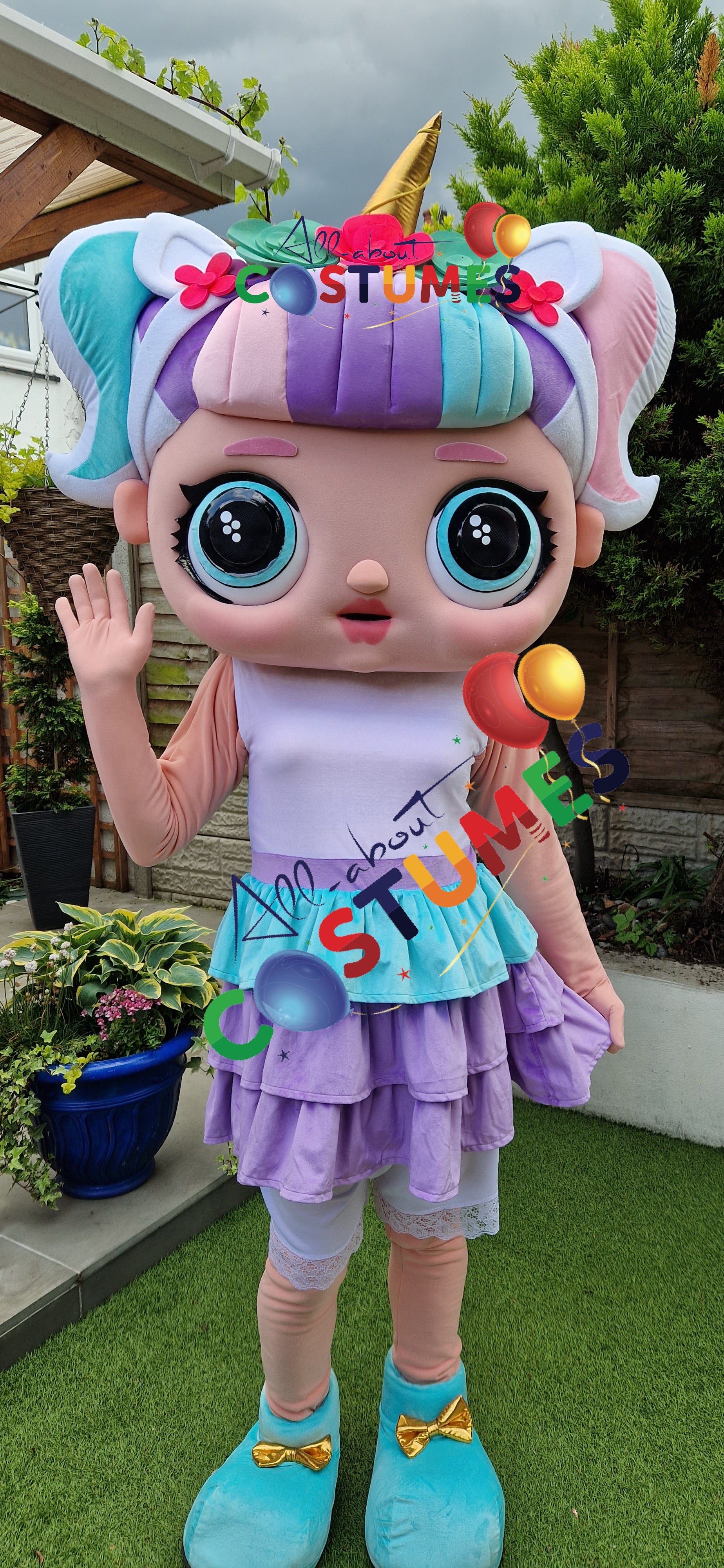 Vestito carnevale lol unicorn new arrivals