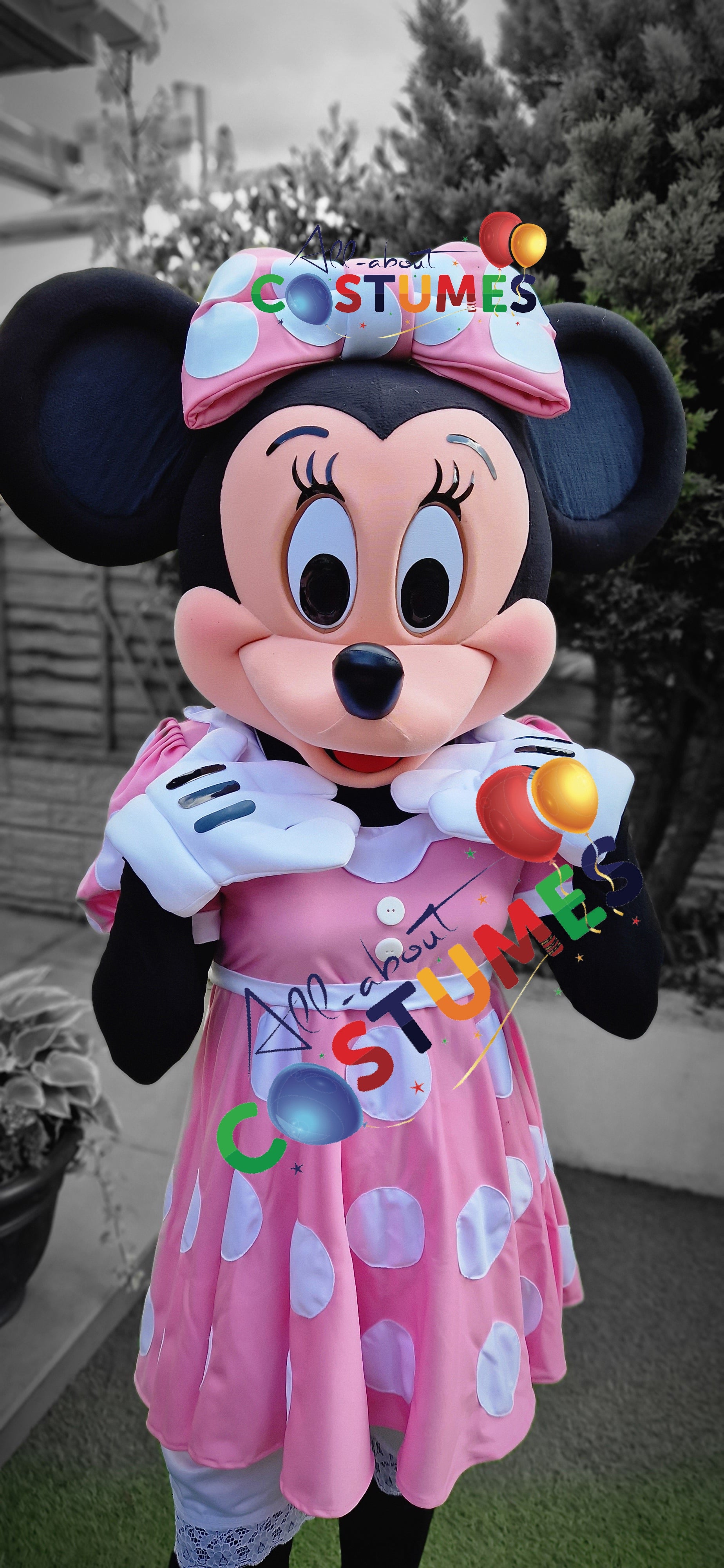 Pink minnie mouse outfit outlet