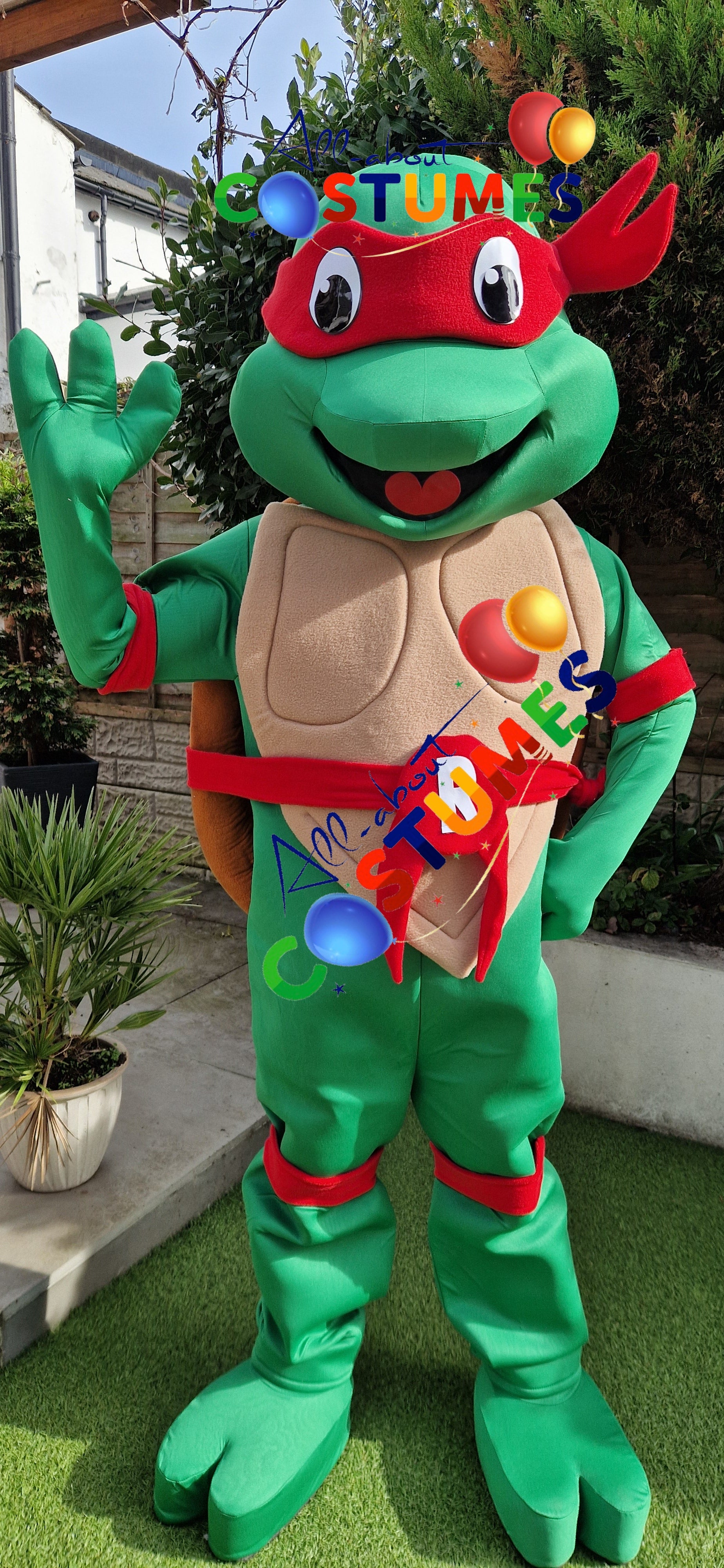 NINJA TURTLES Raphael Red TEENAGE MUTANT