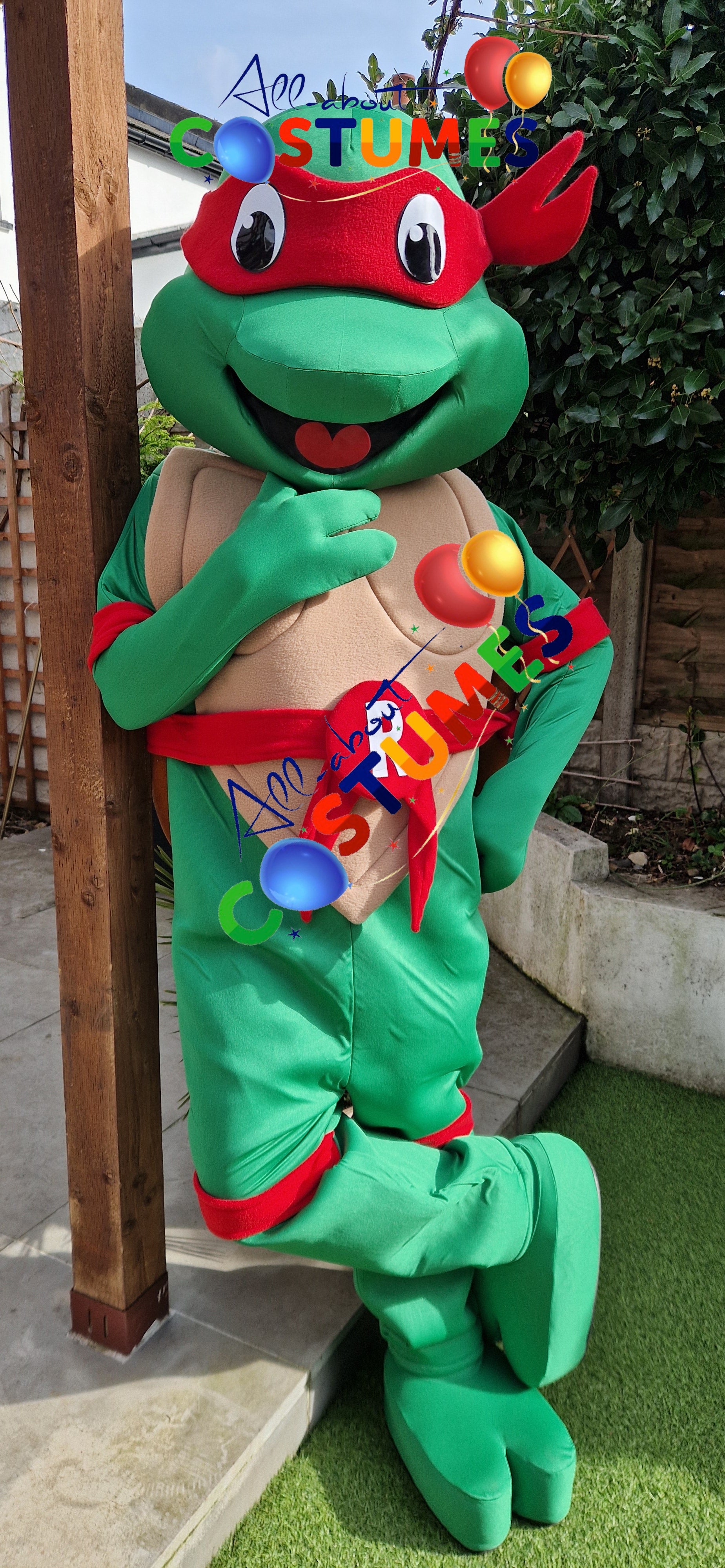 NINJA TURTLES Raphael Red TEENAGE MUTANT