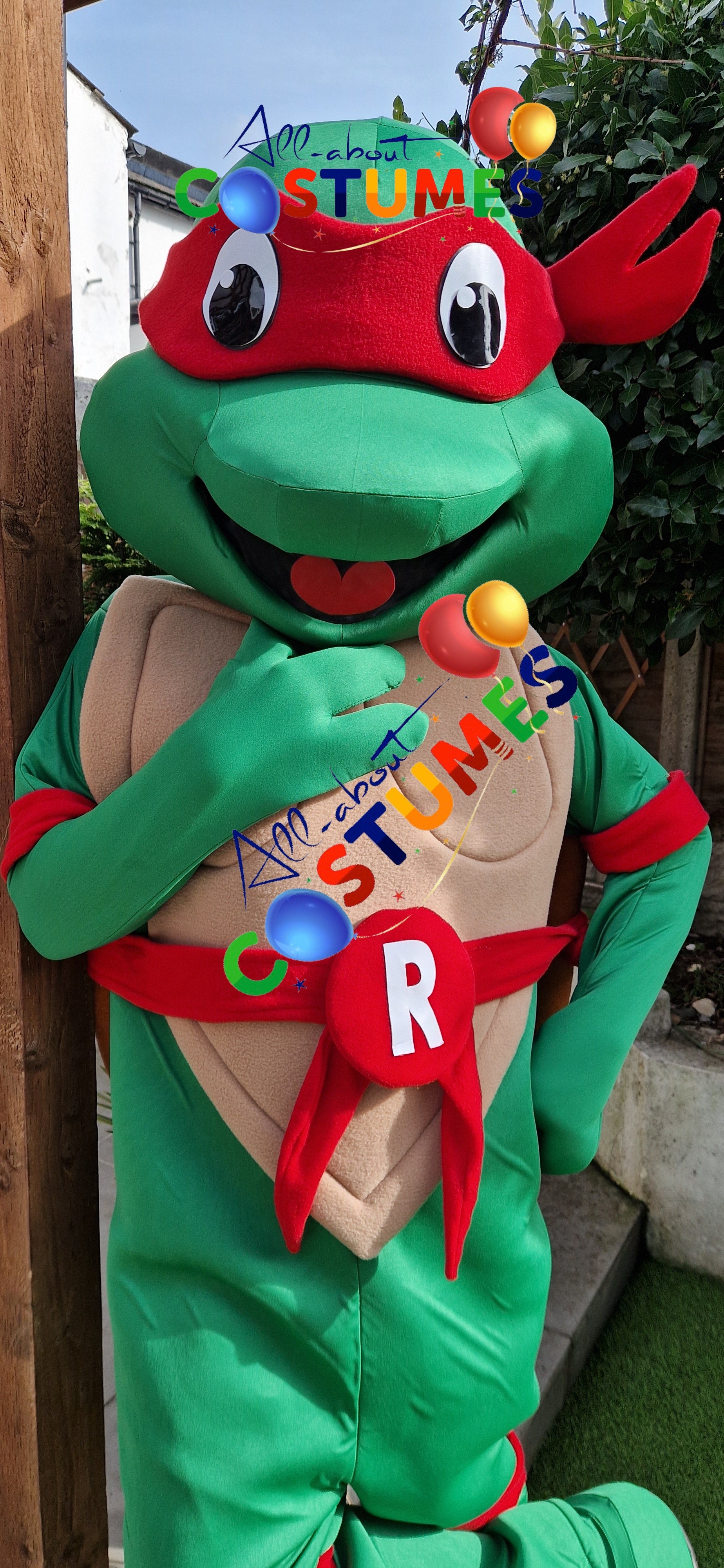NINJA TURTLES Raphael Red TEENAGE MUTANT