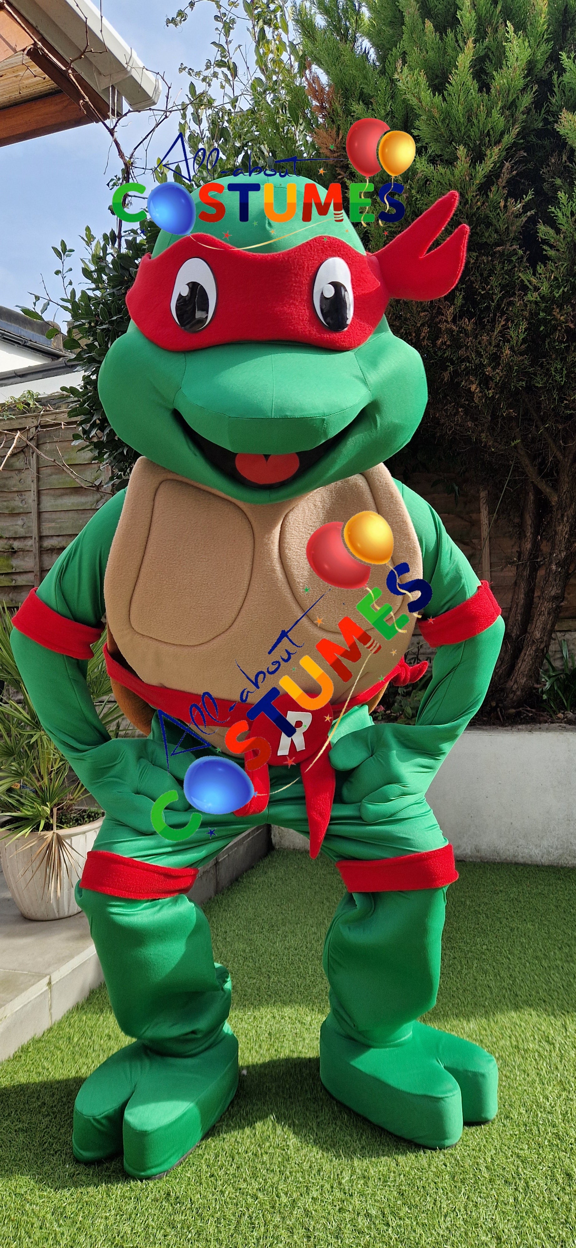 NINJA TURTLES Raphael Red TEENAGE MUTANT