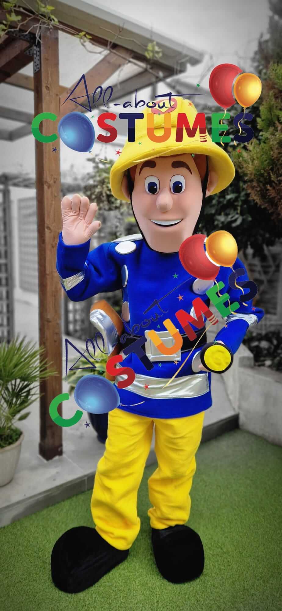 Fireman sam fancy dress 2025