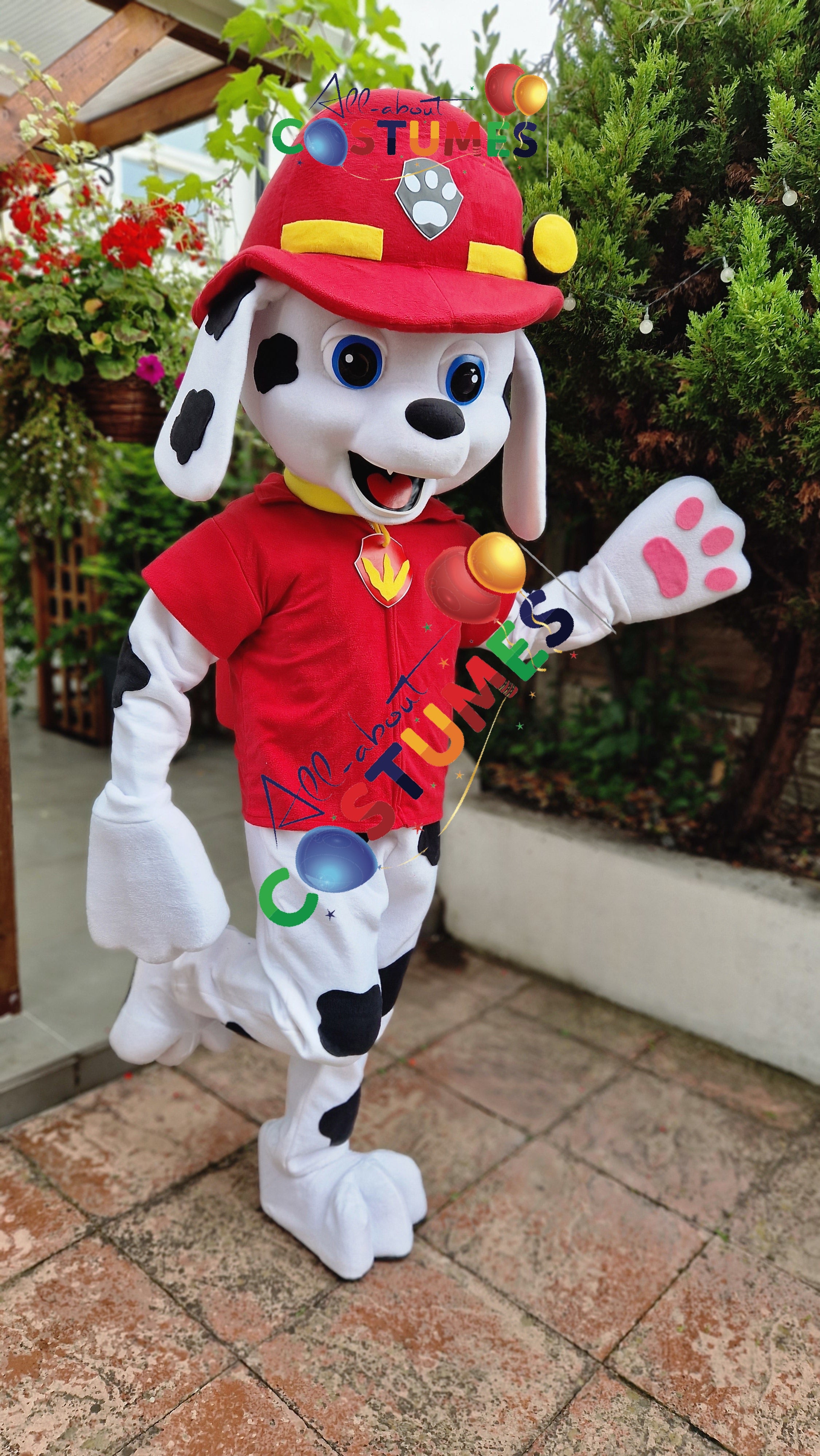 Paw Patrol Marshall with Pink Paws